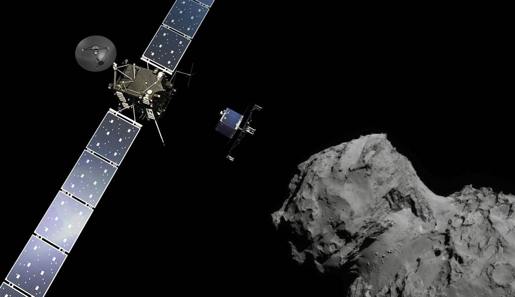 EVEventsDubai's tweet photo. #Philae lands on a comet. What an event, We aim for the stars with the best events in the universe! #emiratesvision http://t.co/NV24pFnHnR