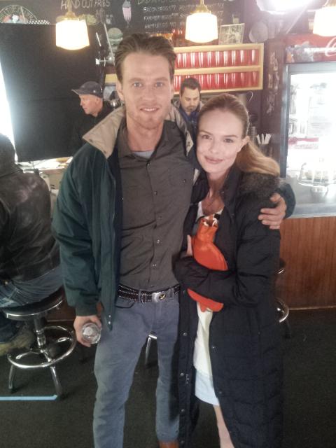 mattbellefleur's tweet photo. Had an incredible experience working with the lovely @katebosworth !! Thank you! #LifeOnTheLineMovie http://t.co/3U1z6k6Jew