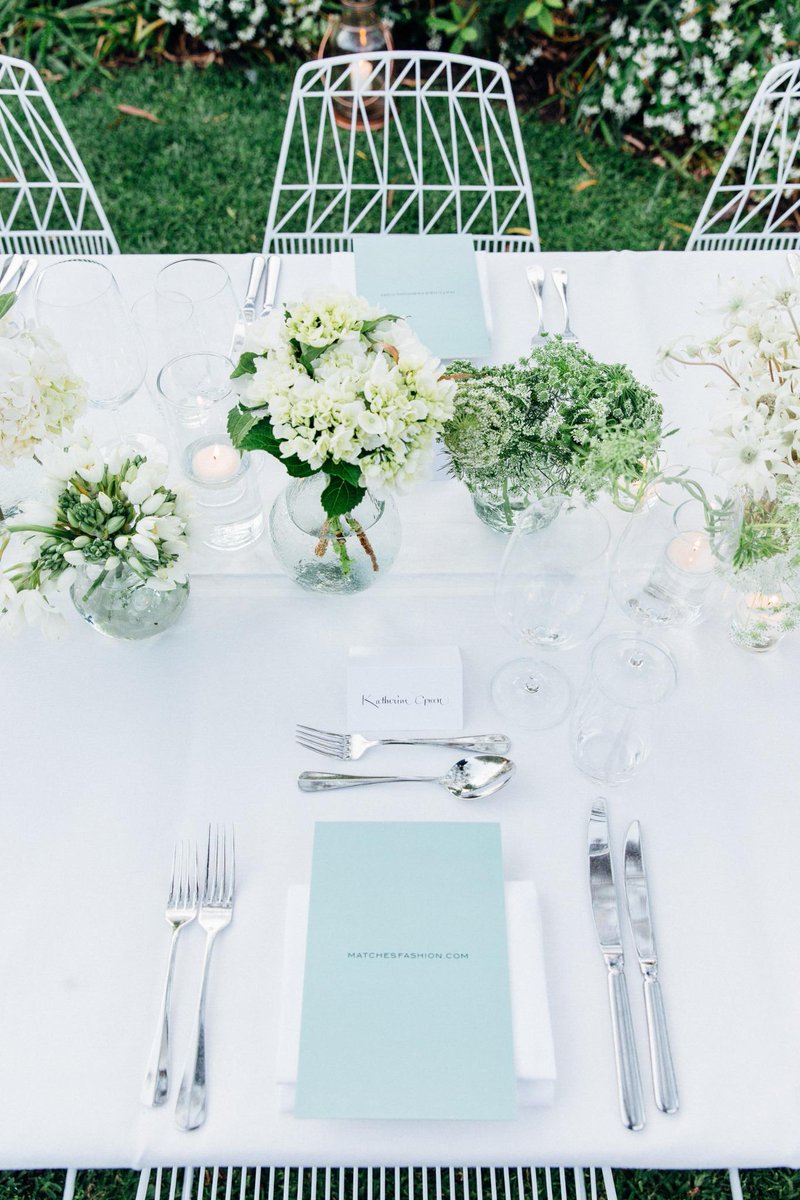 MATCHESFASHION's tweet photo. Beautiful πΈπ·πΊ table stations at last night's #MATCHESinAUS Pop-Up launch. Visit us in Paddo: http://t.co/8no7932X57 http://t.co/QOE82n9p50