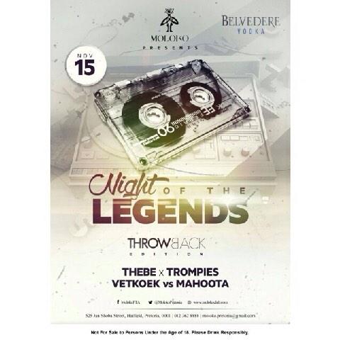 TheRealThebe's tweet photo. Moloko this Saturday http://t.co/DXPrah2c6I