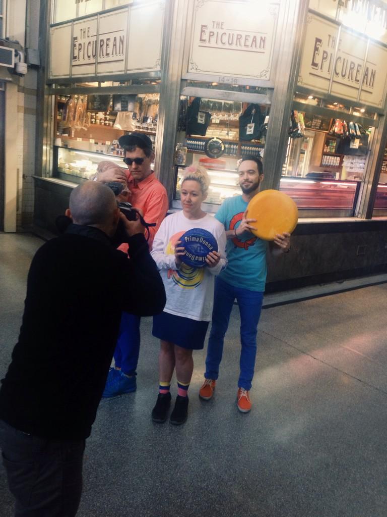 erin4acre's tweet photo. Bts with @aihmusic for today's @mxmelbourne #mmw @melbmusicweek http://t.co/OrQrf9xm19