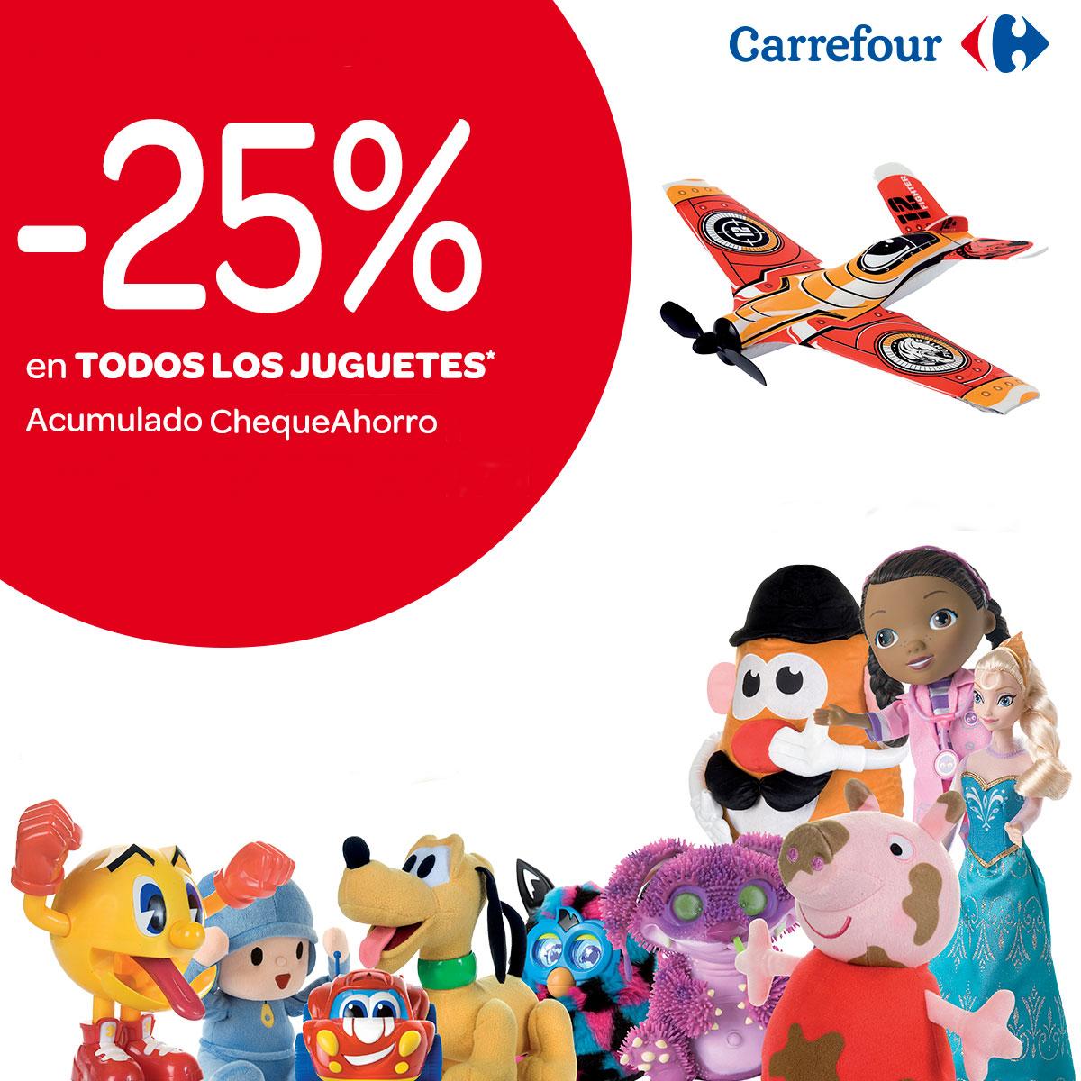 carrefour 25 juguetes