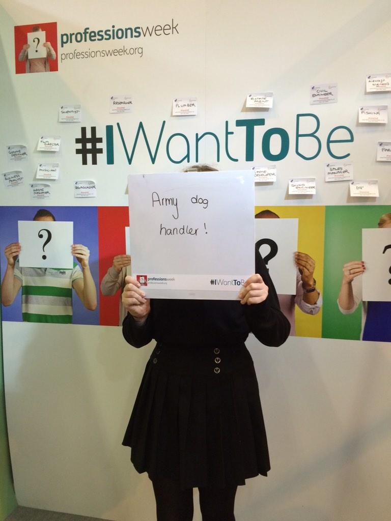 LeeMarkDavies's tweet photo. #IWantToBe @ProfessionsWeek #TSS2014 http://t.co/3QJrr4tqE8