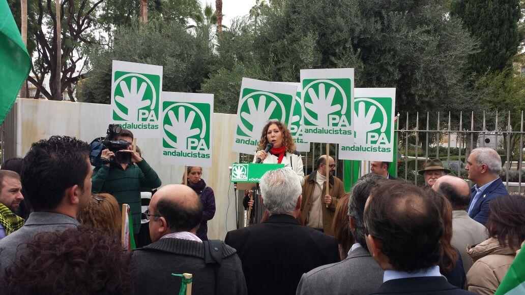 Hoy @pilartavora defendiendo la ILM andalucista por la renta social basica ante al <a href="/ParlamentoAnd/">Parlamento Andalucía</a> #TDSActualidad