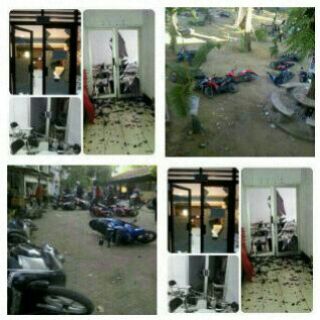 Azransiara's tweet image. Protap pengamanan Polrestabes Makassar patut dipertanyakan. #SaveUNM #SavePERS