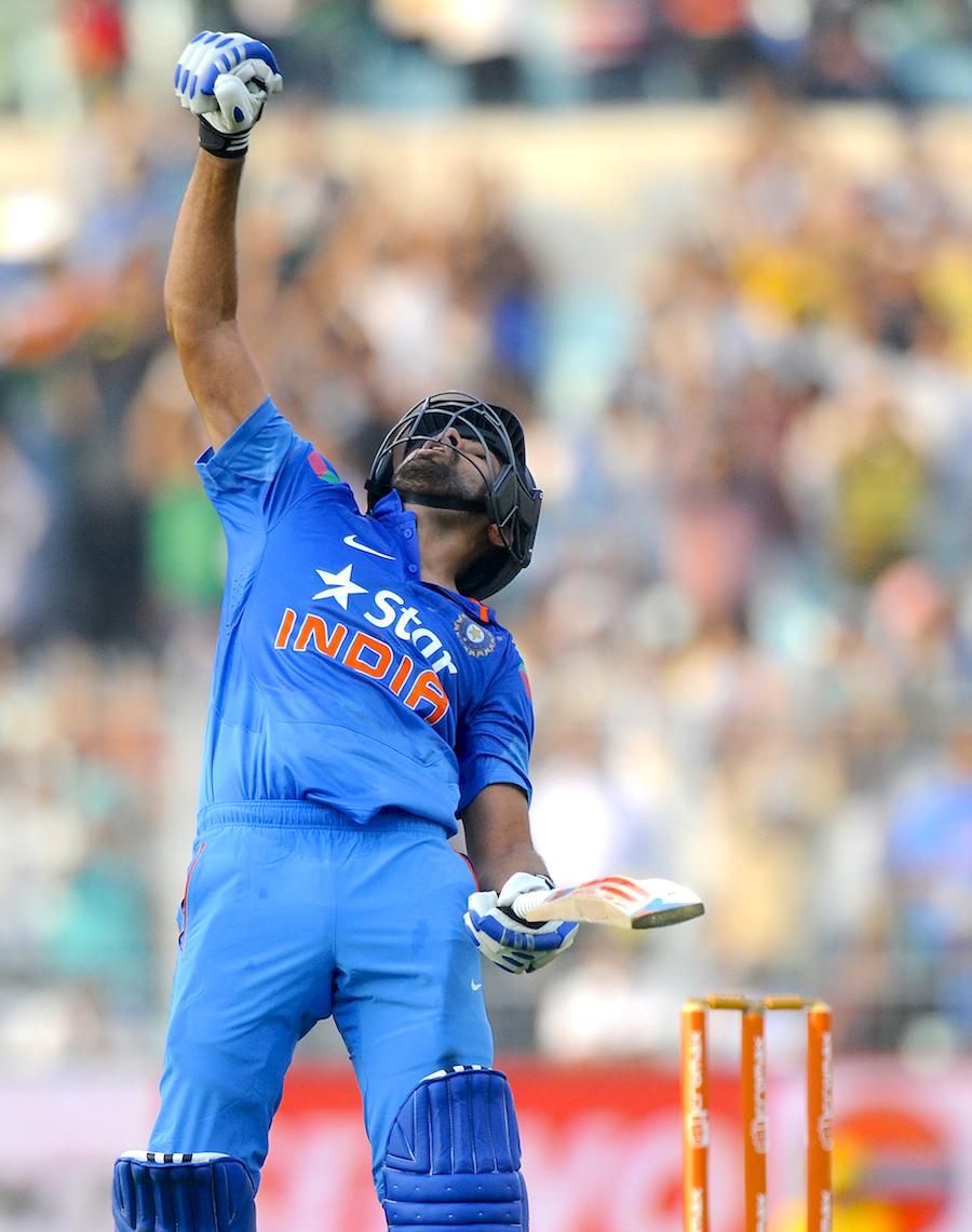 first man to score a second double-hundred in ODIs,