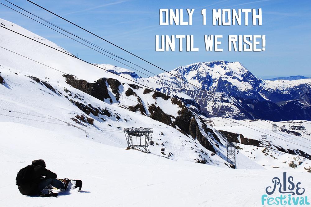 rise_festival's tweet photo. The excitement rises... Only 1 month left until we invade #LesDeuxAlpes! Book your trip now: http://t.co/i6LU3as6ci http://t.co/U96qUJt9Y2