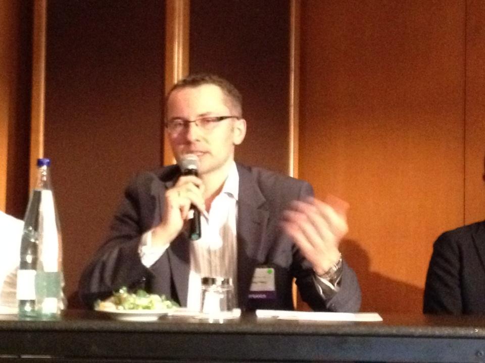Amdocs's tweet photo. Great session today with  Orange Poland's @mriazdzyk at #telcobigdata in Barcelona http://t.co/0SgQZMeVYz