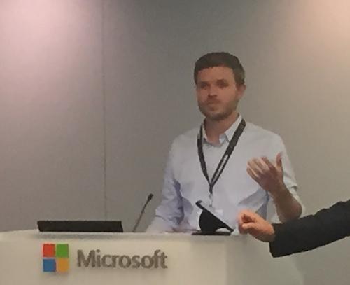 john_running's tweet image. .@scheuguy introducing speakers at #CreateTech @hillholliday