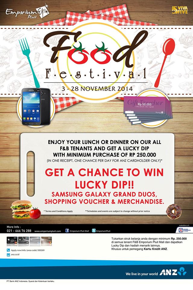 bagusgaz's tweet photo. Food Festival Emporium Pluit Mall http://t.co/wEr9fMngm9 via @acaraapa_com  @acaraapa_com http://t.co/dxllCRXg9D