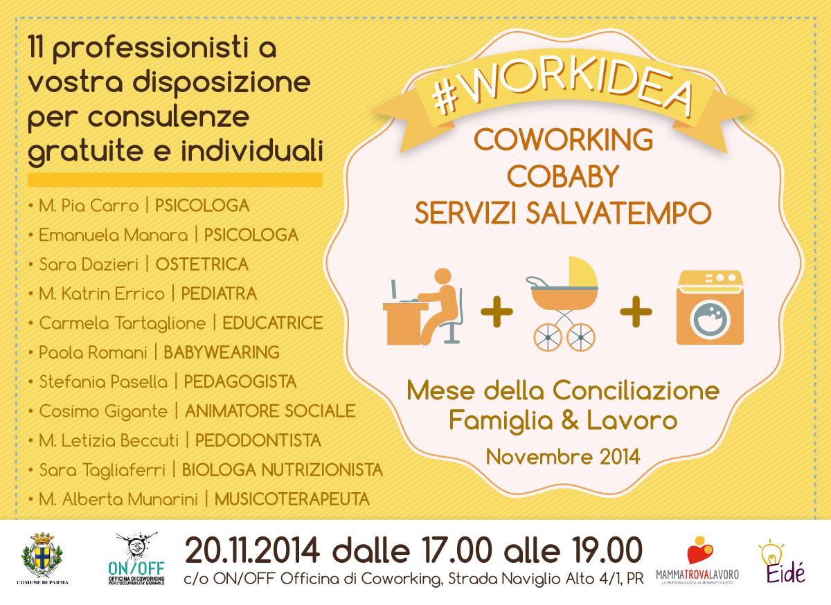 officineonoff's tweet image. #WORKIDEA servizio di #coworking &amp;amp; #cobaby per il Mese della conciliazione #famiglia &amp;amp; #lavoro #maistaticosìaccesi