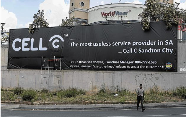 TimesLIVE's tweet photo. Cell C 'most useless service provider in SA' banner stays up: court http://t.co/XzDwB5cmkz http://t.co/vq86xKfm8p