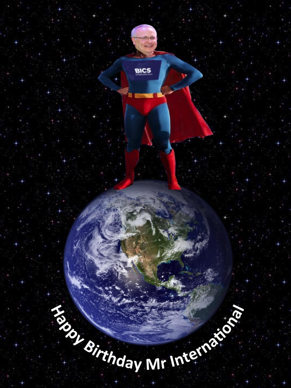 Happy birthday Mr BICSc International AKA Colin Hanks! Cleaning up the world one organisation at a time! 