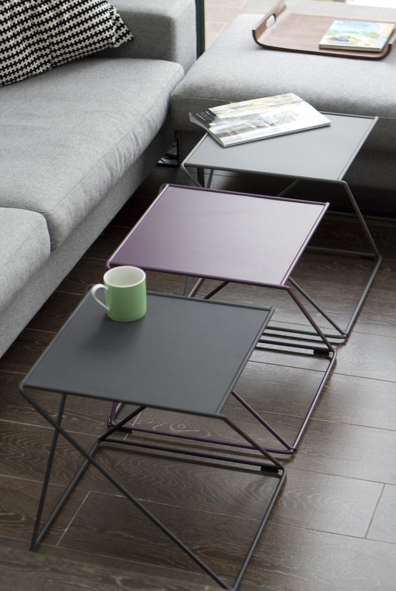 _designjunction's tweet photo. These stackable side/coffee tables by @NicheLondon come in three stylish colours #shoptheshow http://t.co/GC6QyyS7DI http://t.co/EJsABf7b7U