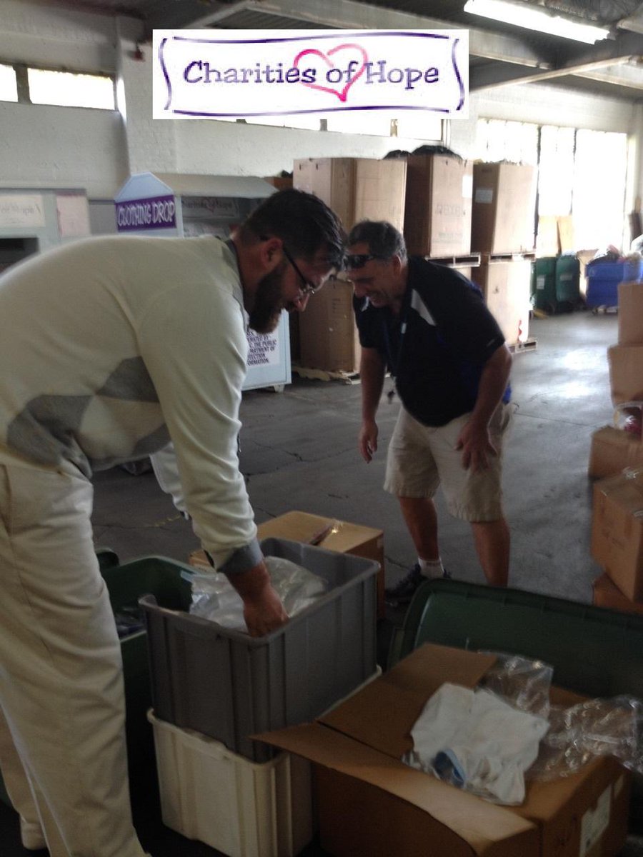 Charities of Hope donated 2,000 uniforms to the Hartford High School Athletic department.