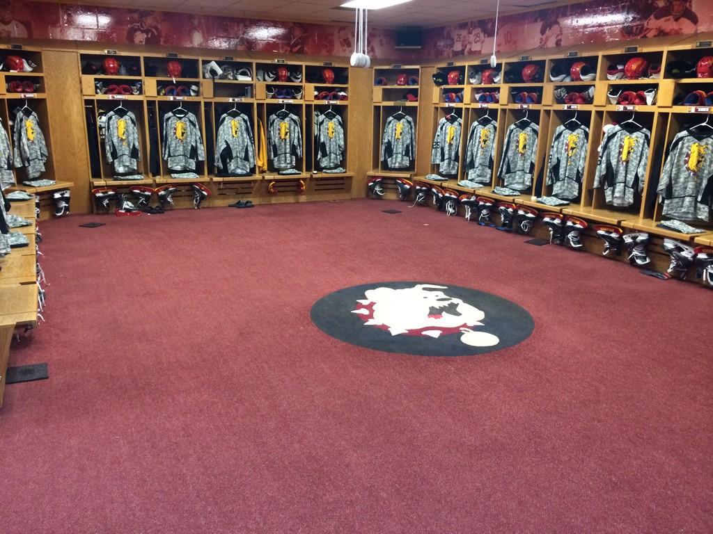 Ferris State Hockey On Twitter The FerrisHockey Locker Room Is Ready 