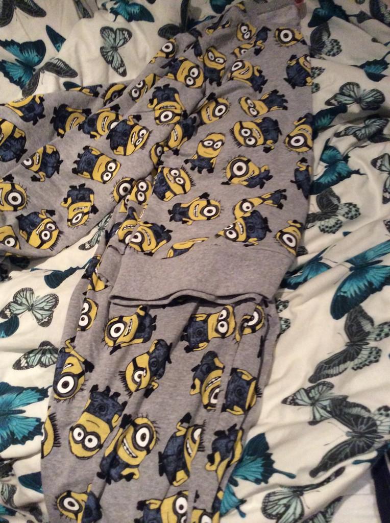 LottLott's tweet photo. Totally had to get these for children in need tomorrow at work! #ChildrenInNeed #Minions #pyjamaparty http://t.co/0GNtfw7M8y
