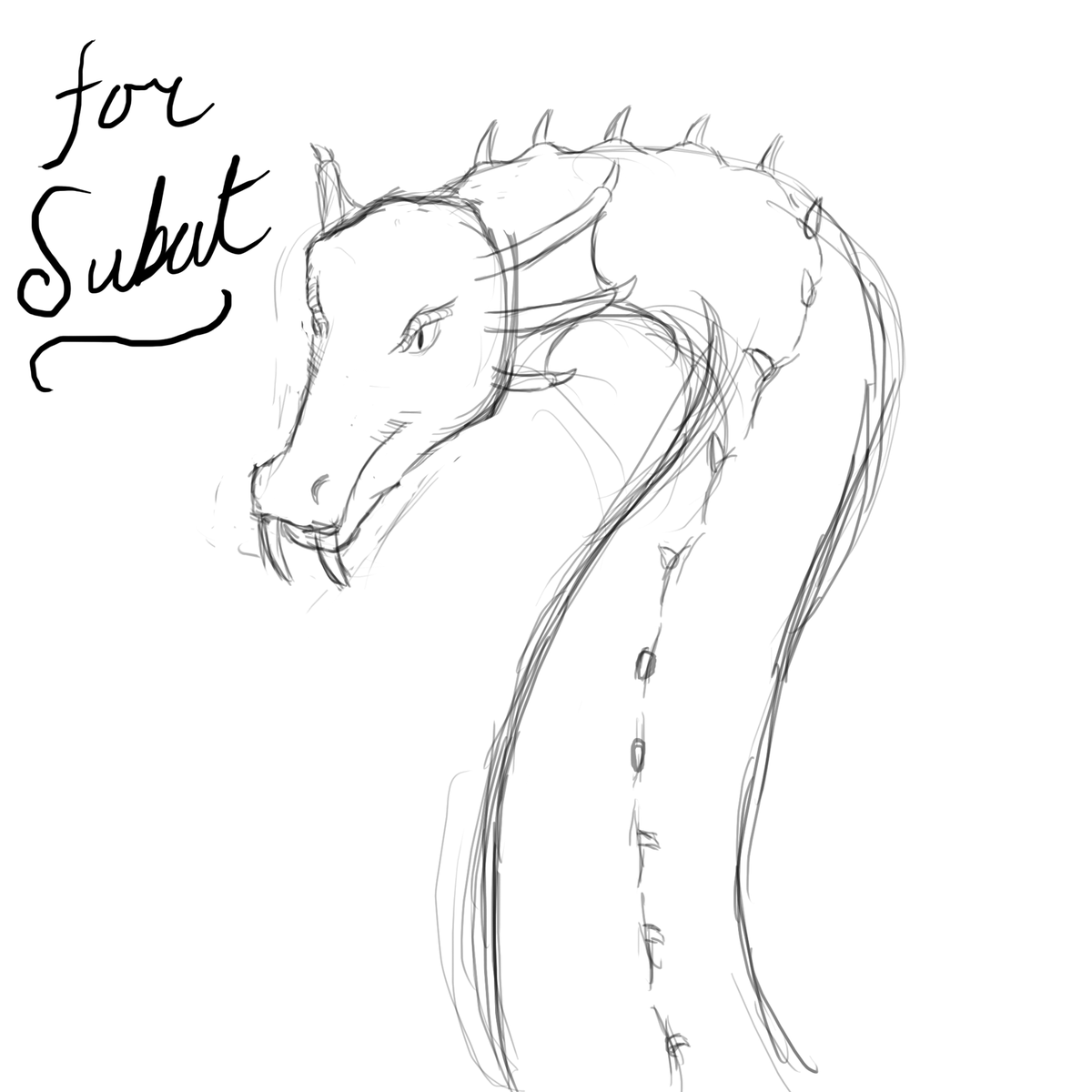 QJStreaming's tweet photo. A little doodle requested on stream by @MutluEmra! Have a dragon! http://t.co/hfNMYLPVGI