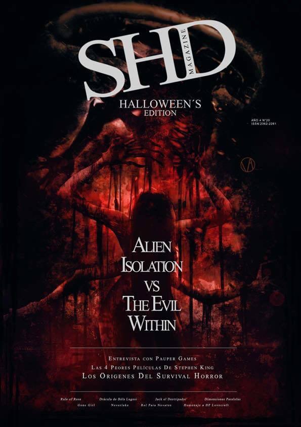 shdownloads's tweet photo. ¿Todavía no leíste #SHDMagazine Halloween Edition? ¿Qué esperas? Alien Isolation vs TEW!
http://t.co/dLJf6Xbtf6 http://t.co/EtwdLV6WcD