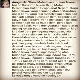 khaidirsyahrul's tweet image. Bunga-Bunga Revolusi #SaveUNM
