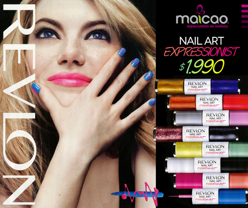 Maicao_cl's tweet photo. Ven a MAICAO por tus Esmaltes Dúo #NailArt de REVLON por $1.990 c/u... ¡2 colores y 2 pinceles en un solo producto! http://t.co/Jj5AHUGlMa