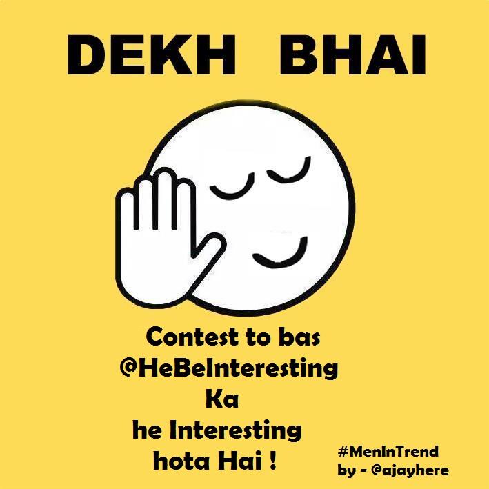 ajayhere's tweet photo. @HeBeInteresting #MenInTrend Dekh bhai :) http://t.co/QcaYI3nLio