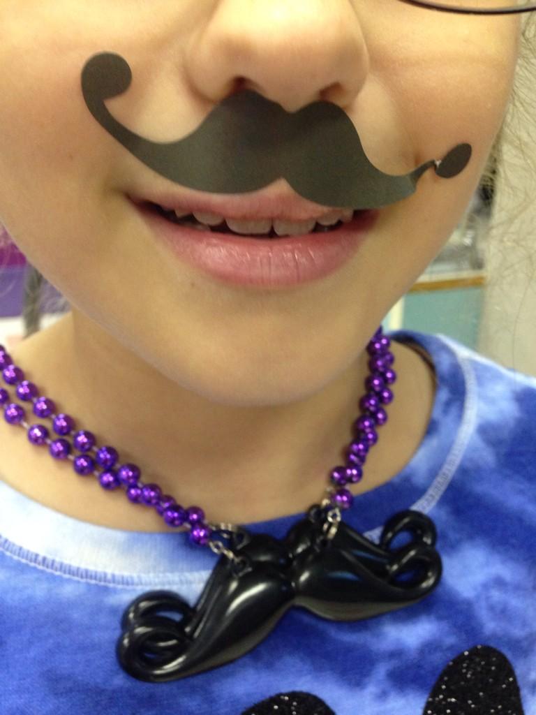 MrsBrem's tweet photo. I #mustache you a question: Do you support @CAMRelay &amp; @AmericanCancer this #Movember2014? @DDEDolphins do! #ddefun http://t.co/1172J1DDlk