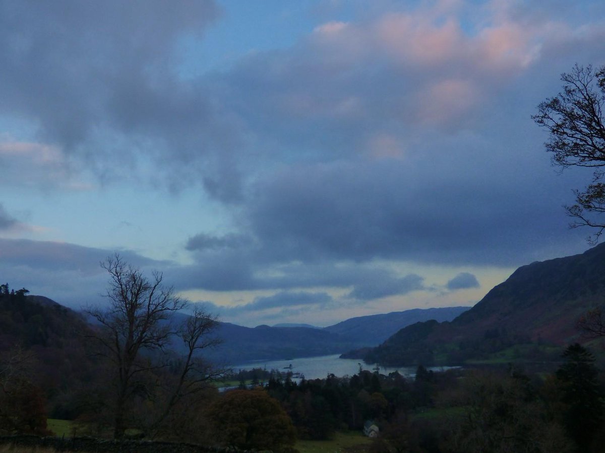 helvellyn's tweet photo. And the view across to #ullswater from #glenamara the other morning.. http://t.co/g50TrgDAup
