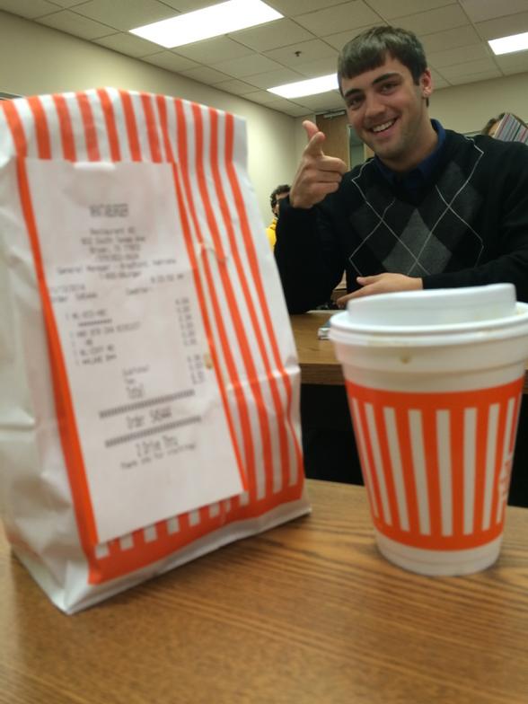 ClementsWriter's tweet image. My student brought breakfast for me this morning. What a sweetheart!