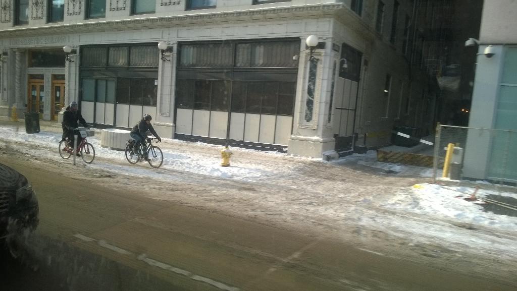 Kenmcld's tweet image. Huge respect for #bikedenver this chilly morning @BikeLeague