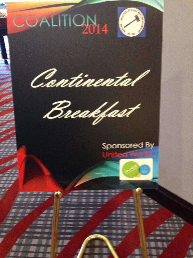 shotcaller310's tweet photo. United Water sponsored breakfast #coalitionisyou http://t.co/dEwMEpnEzh