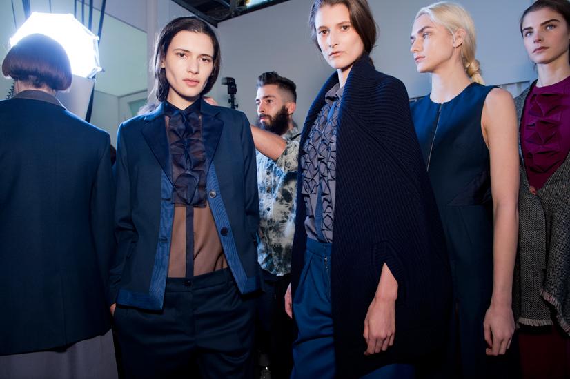.<a href="/Nicoll_Studio/">Richard Nicoll</a>  works his magic on midnight blue: po.st/f0WATx