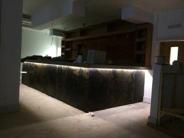 Dawnvale On Twitter Zinc Bar Top And Stone Front At Edwards Bar