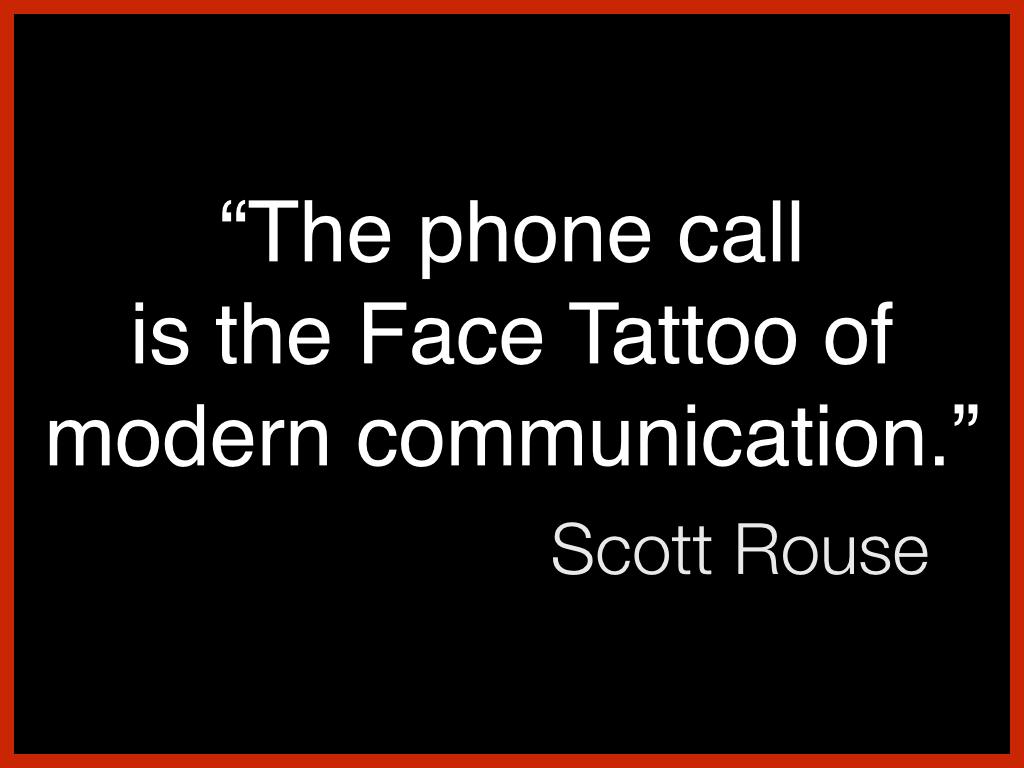 ScottRouse3's tweet photo. @hellomarko @kiddredd @ShawnGlinter @AmbreRouse @hellojomo @JeffreyLoucks @carminegallo @NSHBIZKennedy #JustTextMe http://t.co/7GkrjovTgH