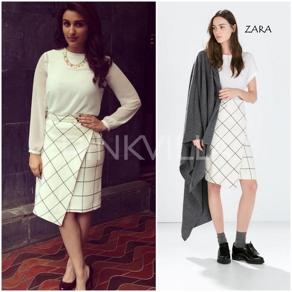 EatTweetBlog's tweet photo. Blogged: @ParineetiChopra in Zara for #KillDil promotions http://t.co/jsIpeWNpJY @Nitasha22 http://t.co/Dq2qSam7YO