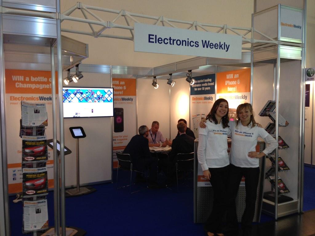 ElectronicsNews's tweet image. Another great day at #elec14 #electronica2014 meet us at stand A6 569 to win an iPhone 6!