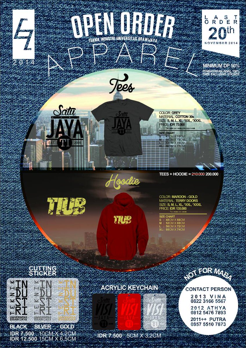 Open Order Apparel TI!!