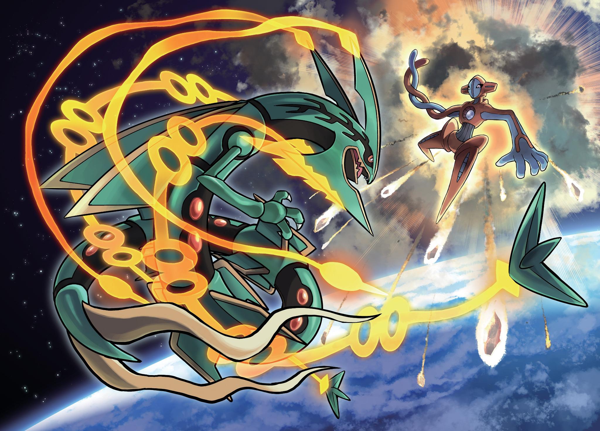 Mega Rayquaza Art 