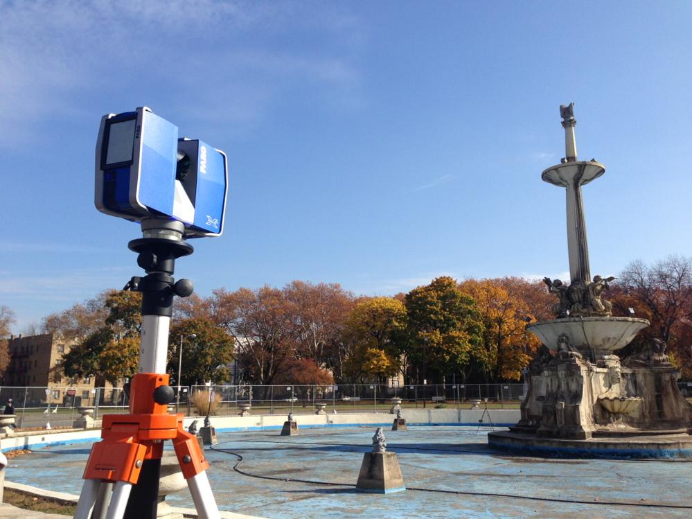 dirdim's tweet photo. Out #3Dscanning on a lovely fall day in Jersey City, NJ. 3D is helping to restore this beauty. #wheresfocus http://t.co/1qKxHLeUsD