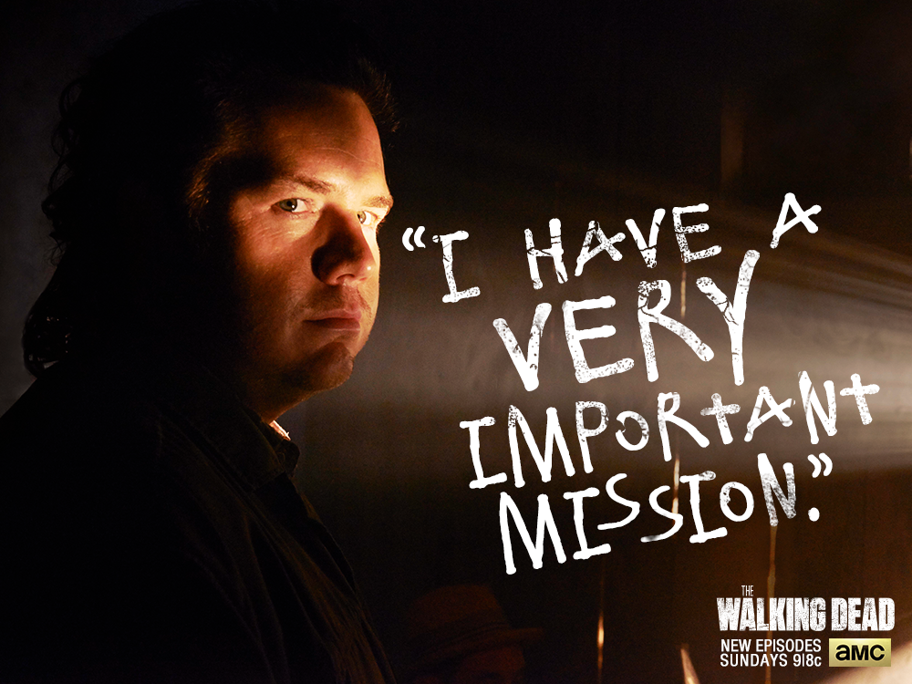 WalkingDead_AMC's tweet photo. It was all a lie. #TheWalkingDead http://t.co/goHSnnZrwT