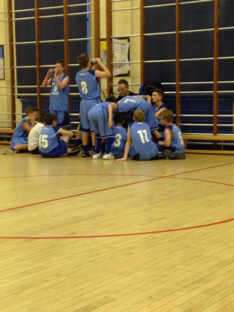 Year 8 boys basketball vs futures. Cecil lead 8-0 #teamcecil