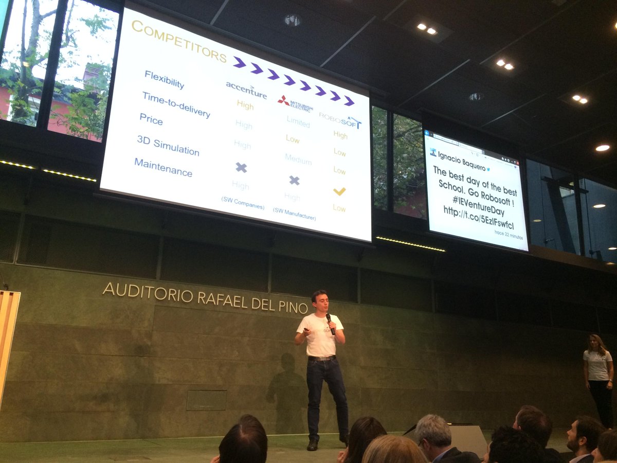 rui's tweet image. #Robosoft claims to be developing the best software for robots. #IEVentureDay