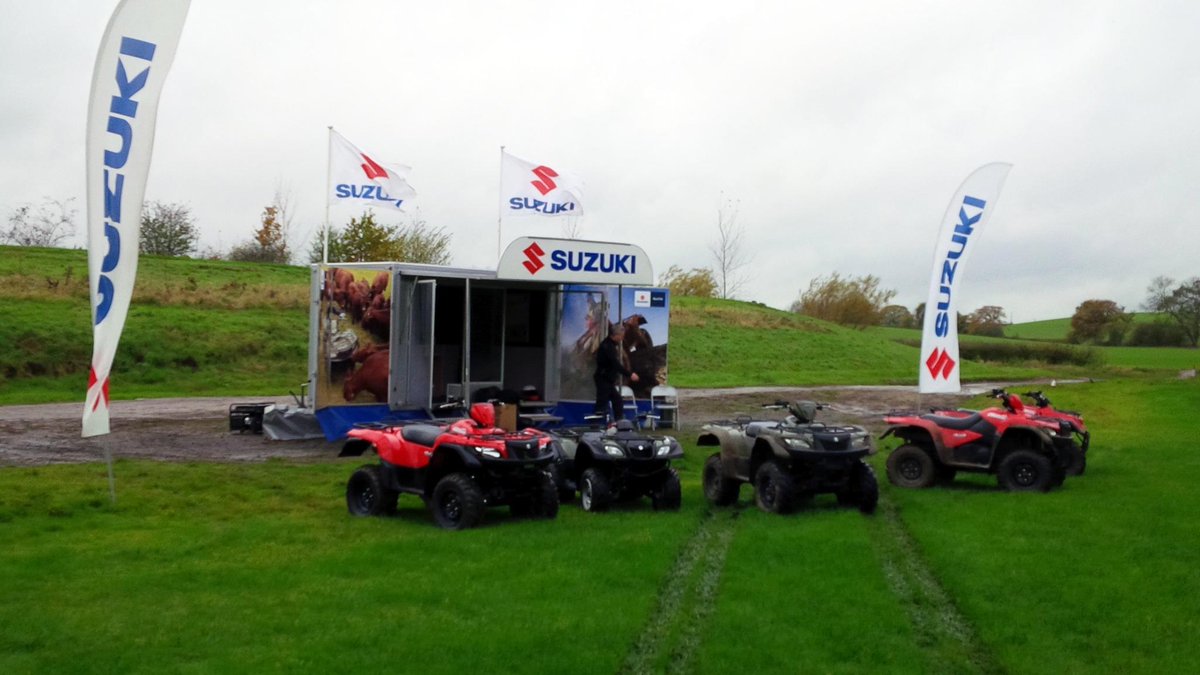 SuzukiATVsUK's tweet photo. We're at #nsanextgeneration @natsheep Ambassador group event. A great day and brilliant turn-out farming's future. http://t.co/VEtQRHmsFw