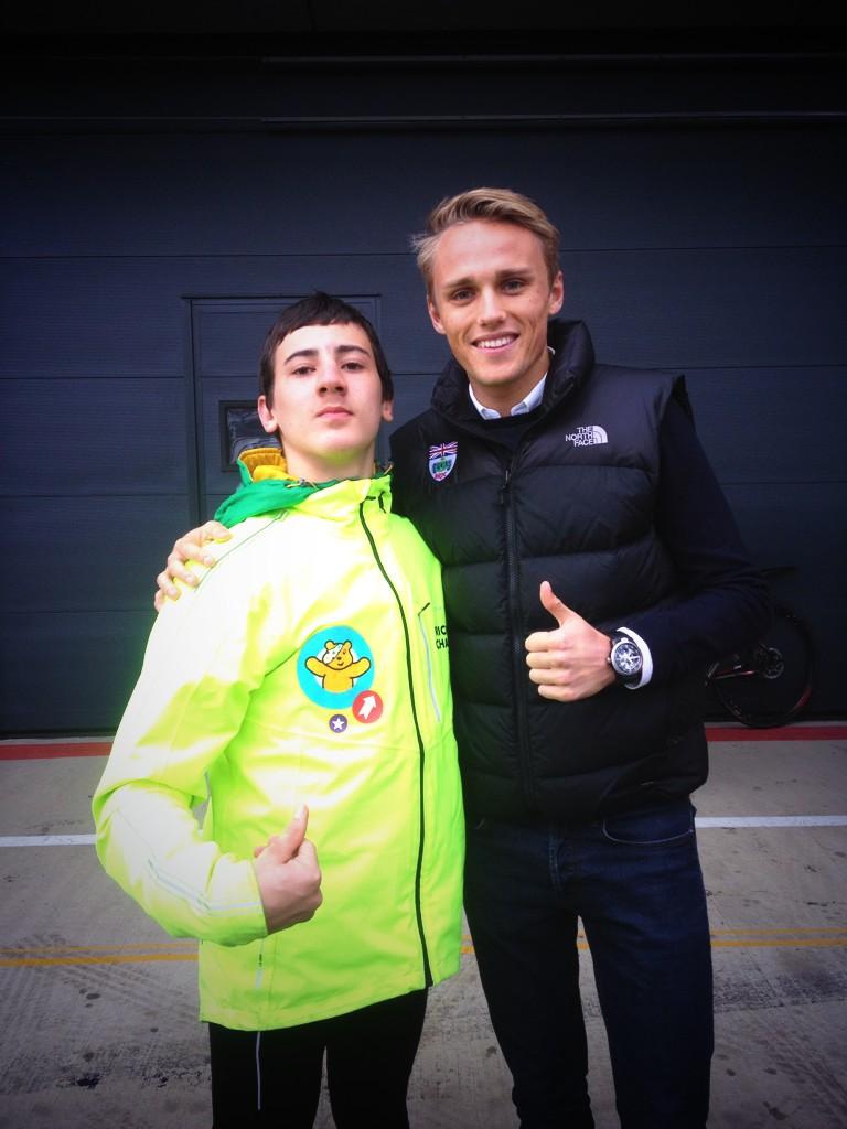 TeamRickshaw's tweet photo. 16 year old #TeamRickshaw rider Matthew has Cerebral Palsy. Read his story here: http://t.co/ltDciXJYN3 http://t.co/Yov57YHJYe