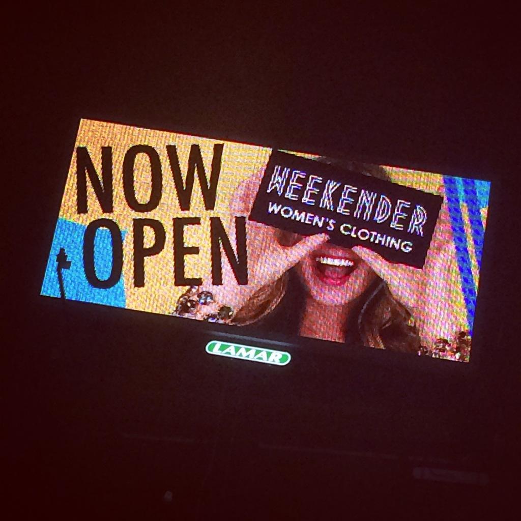 shopWKNDR's tweet image. We're feeling digital! Shining bright across from USM's campus #SMTTT  #NowOpen #HelloWeekender