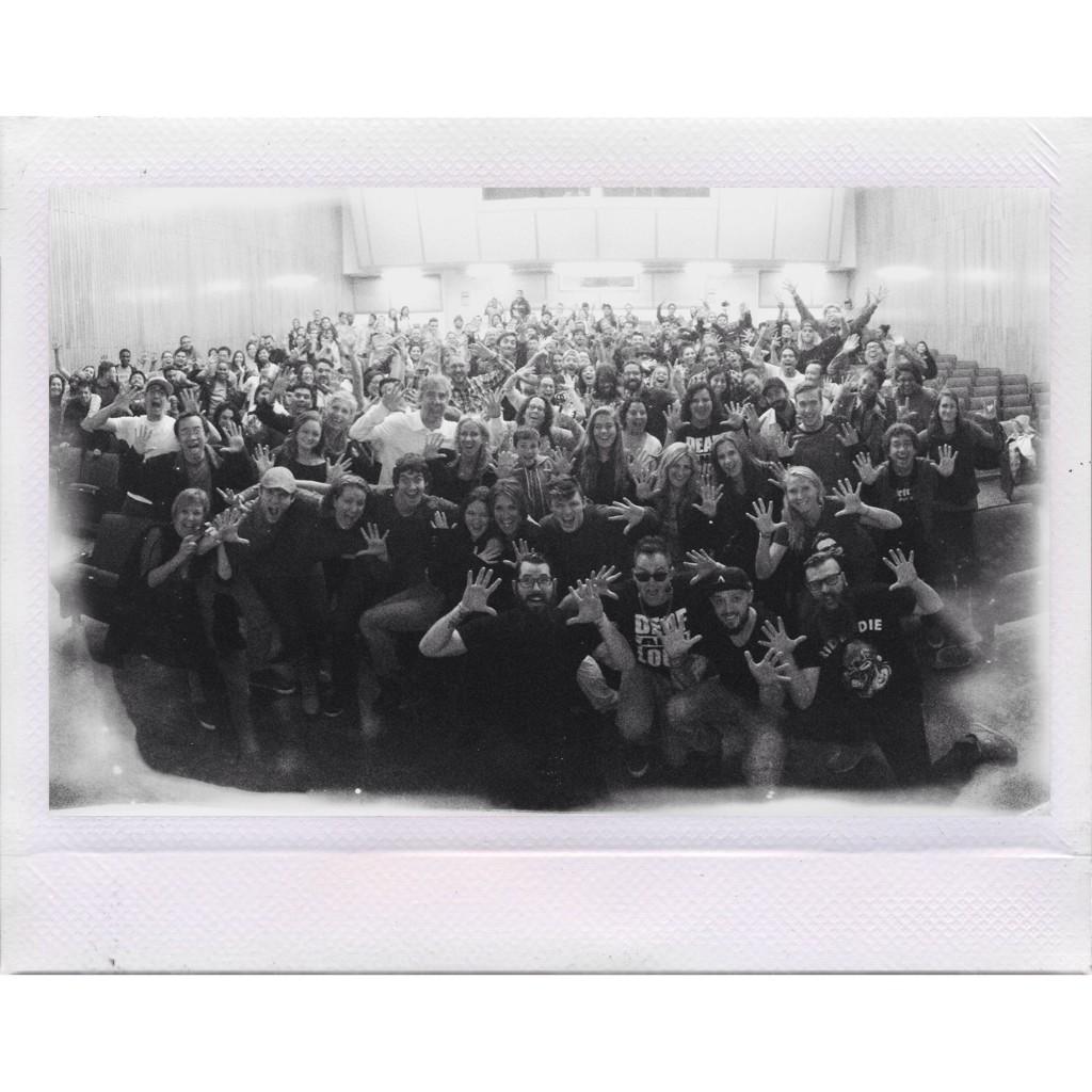 seanforbes's tweet photo. We had a fun show last night at UCLA. Thanks to all who came out and rocked along!!!! #deafandloud #watchthesehands http://t.co/rt5P9uIszy