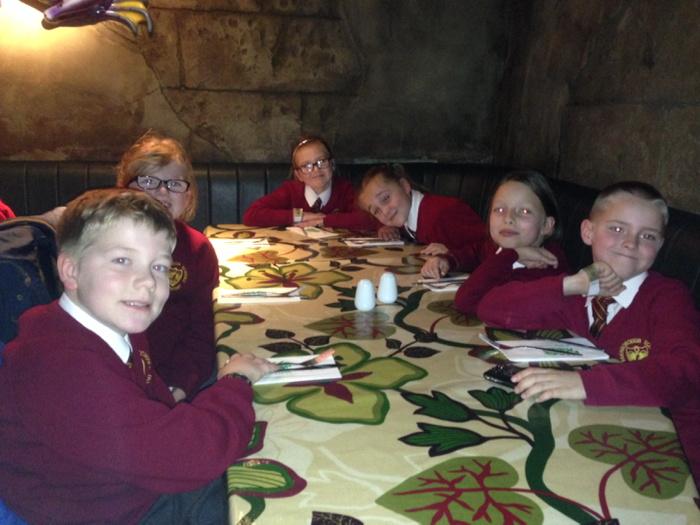 Tea time at The Rainforest Cafe