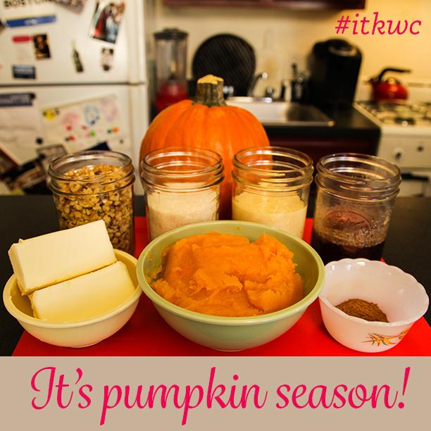 KitchenWCaitlin's tweet photo. Soooo excited for everything pumpkin as things heat up on #ITKWC! Filming 3 more new EP's this weekend!! http://t.co/Jy5uqEaygc