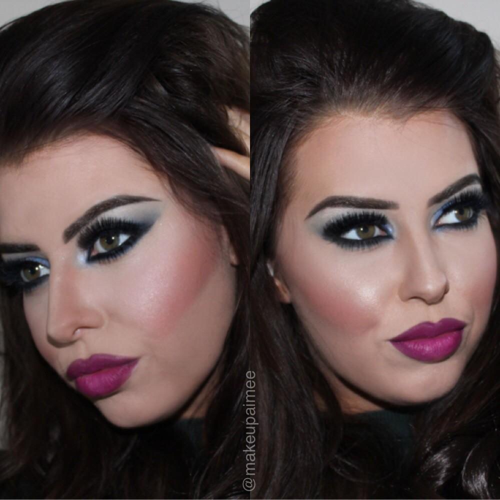 aimeeakbar's tweet photo. Haven't been on Twitter for ages.. Sharing all my latest hair/makeup pics. Heres a super glam look i created http://t.co/ViKzuRBXy5