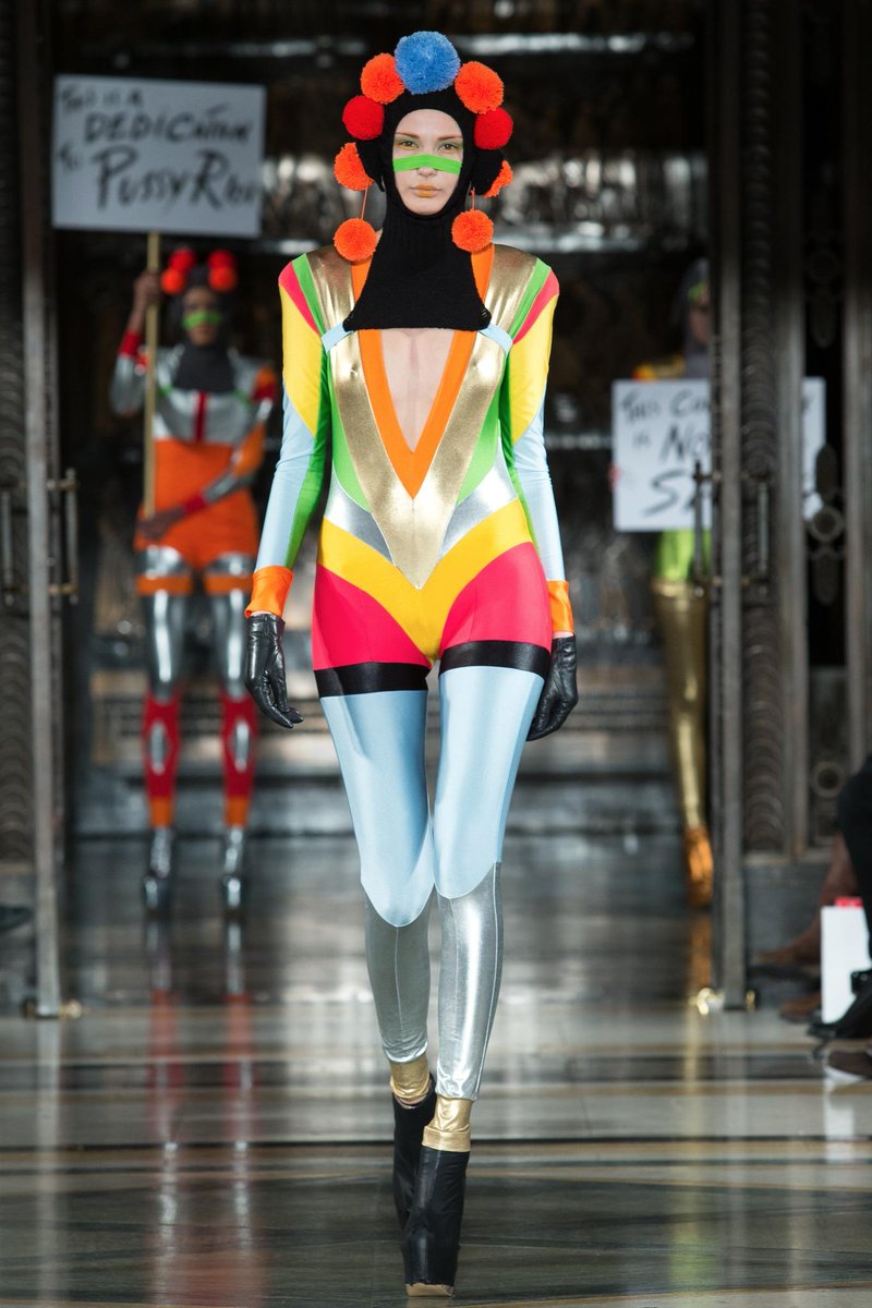 P H.. A/W14 during the Russian Olympics..the collection "COURAGE" was not for sale simply a protest for human rights.